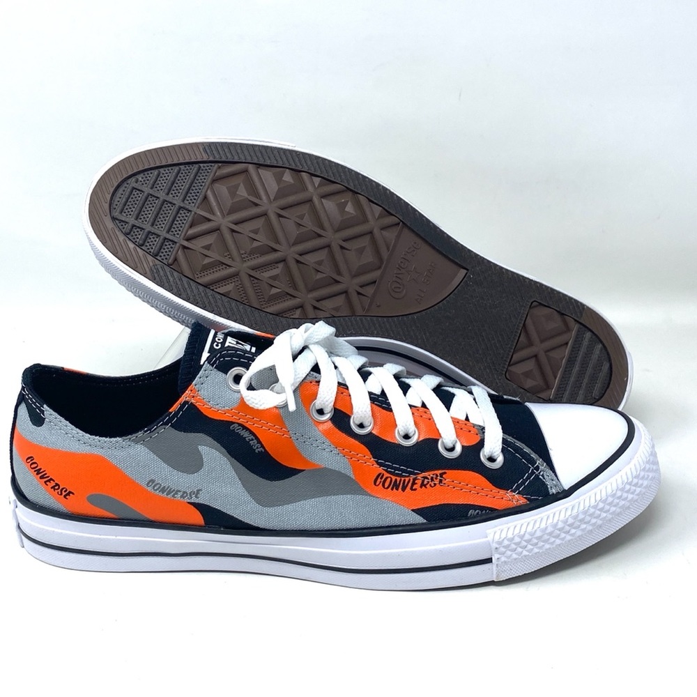 Converse 171455F Chuck Taylor AS Low Canvas Ash Stone Men’s Sneakers - Picture 2 of 8
